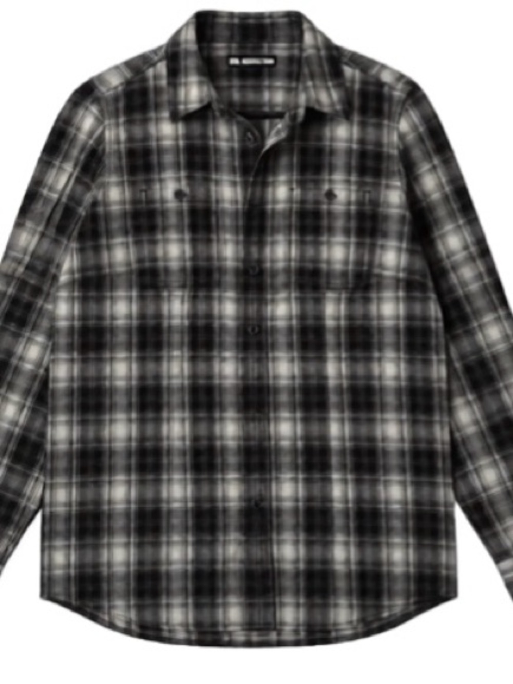 Duluth Trading Company Women's Black and Grey Shirt